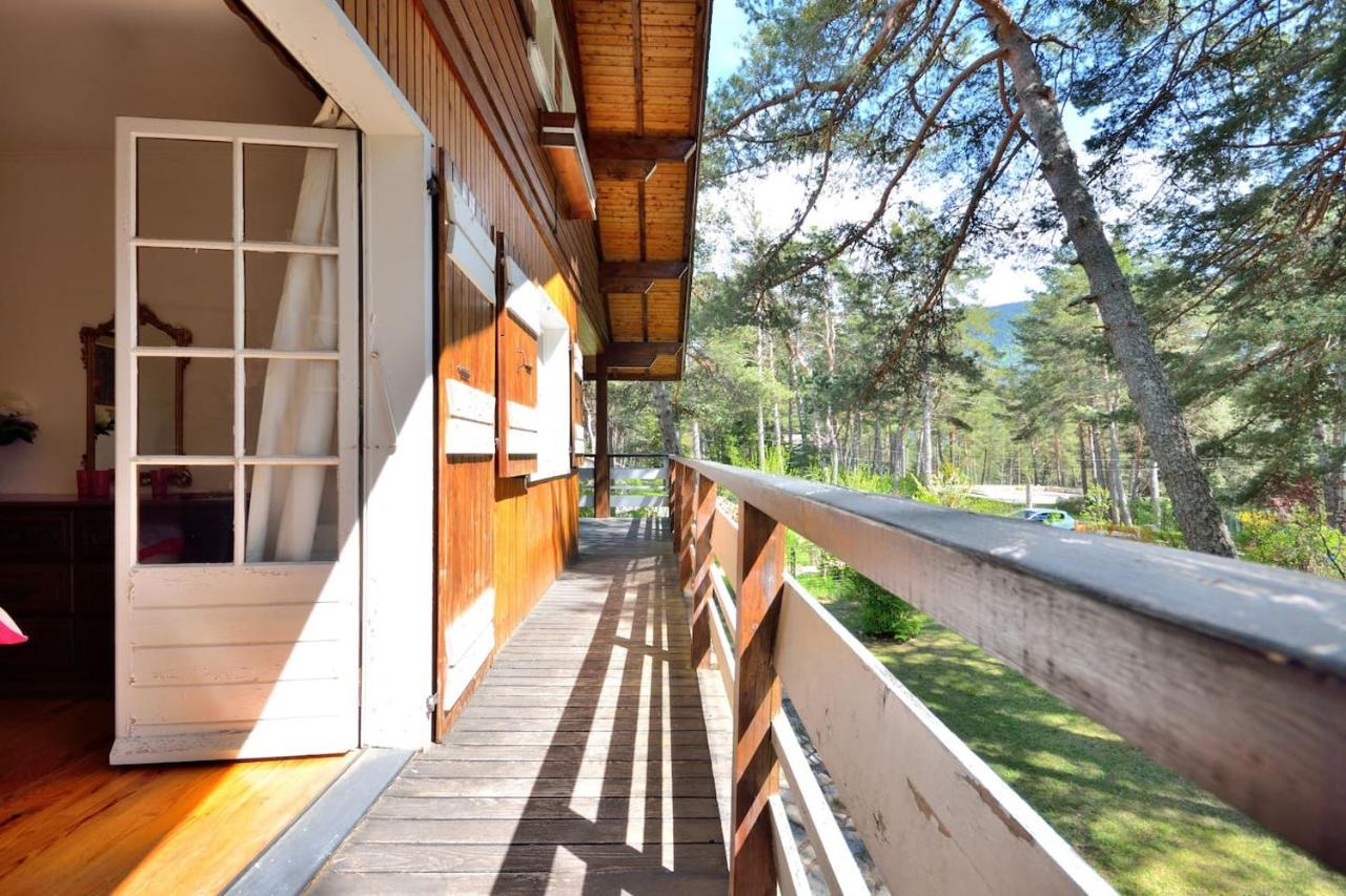 Large Riverside Chalet Near Gorges Du Verdon La Bastide  Dış mekan fotoğraf